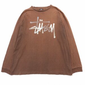 STUSSY ステューシー 長袖Tシャツ Size L #26720 送料360円 アメカジ カジュアル ストリート