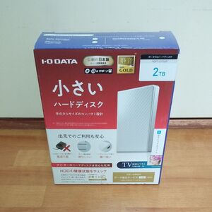 新品■I-O DATA HDPT-UTS2W USB3.1 Gen1対応 ポータブルHDD セラミックホワイト 2TB