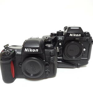 ニコン F4 F100 フィルム一眼カメラ 2個セット Nikon ベタ付きあり 動作未確認 ジャンク品 80サイズ発送 KK-2791647-181-mrrz