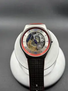 Swatch Q スケルトン時計 シルバー