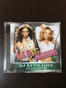 MIX CD DJ KENKAIDA ANATOMY 10 ジェニファー・ロペス マライア・キャリー 中古 ミックスCD ヒップホップ HIPHOP R&B