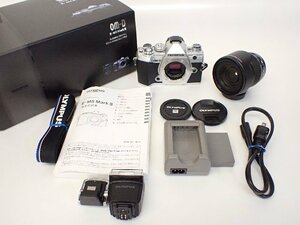 【良品】 OLYMPUS オリンパス ミラーレス一眼カメラ OM-D E-M5 Mark III レンズキット 元箱/説明書付 ∩ 6E544-1