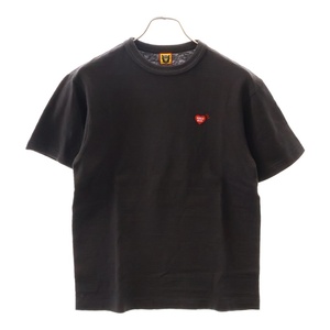 HUMAN MADE ヒューマンメイド Heart Badge T-Shirt ハート バッジ 半袖Tシャツ カットソー ブラック HM28CS030