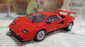 ★激レア絶版*フランクリンミント*1/24*1985 Lamborghini Countach 5000S レッド