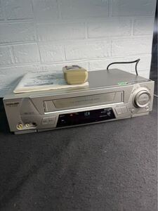 【FY1530】SHARP VC-HF830 VHS Hi-Fi ビデオカセットレコーダー 通電確認済み動作未確認