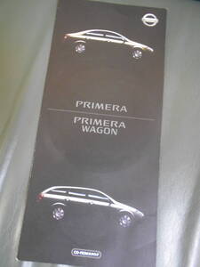 日産 プリメーラ プリメーラワゴン CD-ROMカタログ　2001年1月 未視聴
