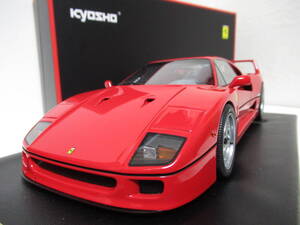 ★絶版!★希少!★1/18★京商×ホビージャパン★フェラーリ F40★レッド★PMK1802R★KYOSHO×Hobby JAPAN★MARK★Ferrari F40★Red★