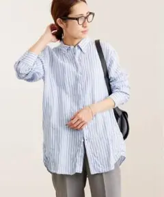 INDIVIDUALIZED SHIRTS ストライプ シャツ