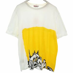 プラダ 半袖 Tシャツ L ホワイト系 PRADA メンズ