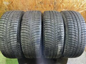 ☆美品☆235/55R18☆100T☆19年☆ミシュラン☆X-ICE+3☆4本☆スタッドレス☆