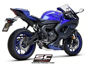 【国内在庫】SC-PROJECT SCプロジェクト フルエキゾーストシステム 2-1 & CR-T サイレンサー YAMAHA YZF-R7 