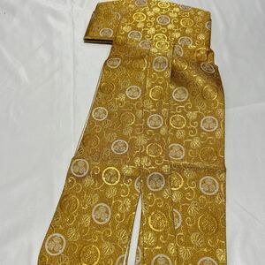 美品 浄土宗 【金襴帽子】【誌公帽】冬用 法衣 法要 葬儀 仏具 僧侶 装束 着物 袈裟