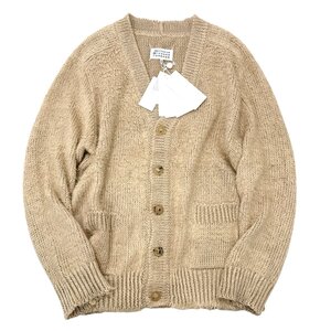 Maison Margiela⑩ BRUSCHED LINEN CARDIGAN ユニセックス【タグ付・定価249,700円】sizeS S50HP0002 メゾン マルジェラ カーディガン