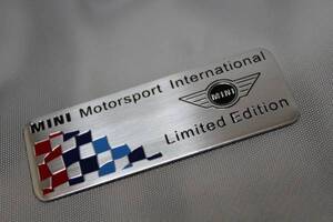 ☆　NEW　MINI　Motorsport　３D　　エンブレムBMW 　☆