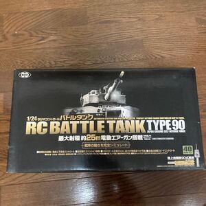 東京マルイ ラジコン バトルタンク TANK MARUI 陸上自衛隊 BATTLE 戦車　動作未確認　No.12-019-90