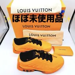 ほぼ未使用 LOUIS VUITTON ミレニアムライントレーナー スニーカー