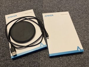 ◆2個セット(新品+中古) Anker PowerWave 10 Pad A2503014 ワイヤーレス充電パッド 送料430円◆