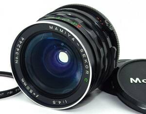 ★良品★ MAMIYA マミヤ SEKOR C 50mm F4.5 前後キャップ付属 #M951