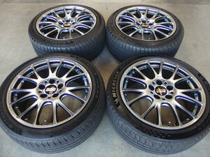 BBS RE-V RE057/RE058 + MICHELIN PilotSport5 225/45R18,245/40R18 4本セット クラウン