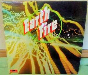 レアＬＰ！『EARTH AND FIRE／ATLANTIS』UKオリジナル盤　1973年　