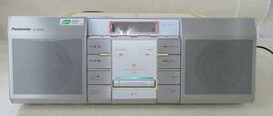 42416C panasonic パナソニック ラジカセ RX-MDX85 MD CD カセットテープ