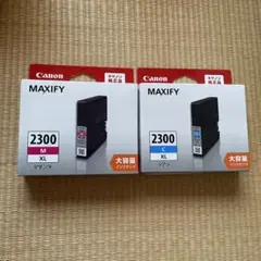 Canon MAXIFY 2300 XL マゼンタ・シアン インクカートリッジ