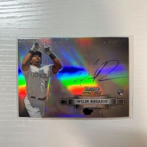 2012 Bowman Sterling Wilin Rosario auto refractor 199枚限定　ウィリン・ロサリオ