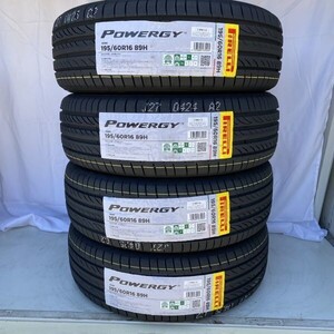 即納 最短翌日スピード発送 処分価格 2023年製以降 新品 ピレリ POWERGY パワジー 195/60R16 4本 195/60-16 個人宅OK 正規輸入品 送料無料