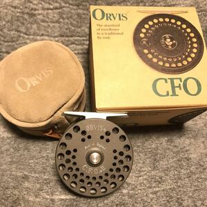 ※希少！！ 未使用保管品 オービス ORVIS CFOⅡ Made in England CFO2 フライリール シリーズ 最小モデル ORVIS 取扱説明書付き(英文)※