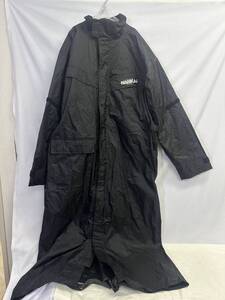 NANKAI　南海部品　HYPER RAIN GEAR　レインスーツ　レインコート　L-LL　ブラック　バイクウェア