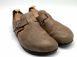 即決 ビルケンシュトック BIRKEN STOCK 24㎝ サンダル 革 皮 くつ クツ 中古092