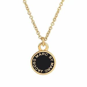 新品未使用　MARC BY MARC JACOBS　マークバイマークジェイコブス　ネックレス　アクセ　ペンダント　ゴールドxブラック