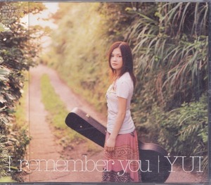 YUI / I REMEMBER YOU /中古CD！54248