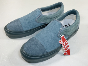 ピルグリム VANS スウェード スリッポン 26.5cm グリーン VN0A4VDMA8N バンズ BEAMS ビームス Pilgrim Surf+Supply サーフ+サプライ