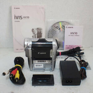 【送料無料】Canon iVIS HV10 HDV miniDV ハイビジョン ダビングなどに 動作確認済み