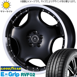 215/65R16 サマータイヤホイールセット ハイエース (GOODYEAR RVF2 & NOVARIS ASETTED1 6穴 139.7)