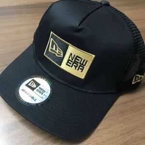 ニューエラ キャップ 帽子 ユニセックス ブラック黒系　NEW ERA BLACK CAP 帽子　男女用　フリーサイズ　未使用