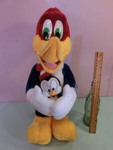 ウッディー ウッドペッカー＆チリーウィリー◆USAユニバーサルスタジオぬいぐるみ人形 ビンテージ BIG46㎝◆Woody Woodpecker Chilly Willy