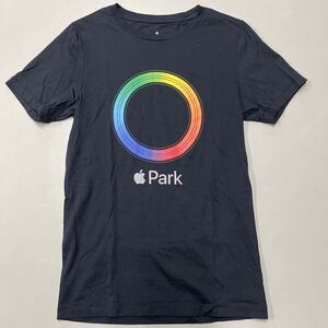 Apple Park California 95014 レディース Tシャツ XXSサイズ 未使用 訳アリ ブラック 黒 半袖 アップルパーク カルフォルニア iPhone