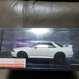 京商ミニッツ Auto Scale COLLECTION スカイラインGT-R R32 N1仕様 ホワイト No.MZG105W for MR-01/ MR-015RM 未開封未使用　