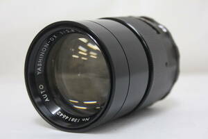 【訳あり品】 ヤシカ Yashica Auto Yashinon-DX 135mm F2.8 M42マウント レンズ v6136