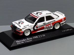 1/43　　ミニチャンプス　　メルセデス・ベンツ　１９０Ｅ　2.3－16　ＤＴＭ　1986年