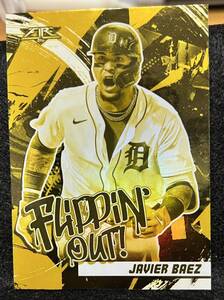 2022 Topps Fire Flippin’ Out Gold Minted ハビアー・バエズ Javier Baez #FO-9