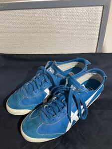 定番 オニツカタイガー メキシコ 66 26.5cm トリコロール BLUE WHITE RED TH4J2L Onitsuka Tiger MEXICO 66 Asics アシックス MEXICO66