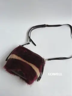 LOWELL Things  配色ミニファーショルダーバッグ