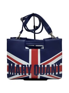 MARY QUANT◆ショルダーバッグ/PVC/NVY