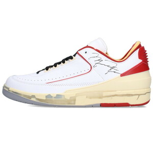 ナイキ オフホワイト スニーカー AIR JORDAN 2 RETRO LOW SP DJ4375-106 28.5cm エアジョーダン2レトロロースニーカー 中古 HJ12