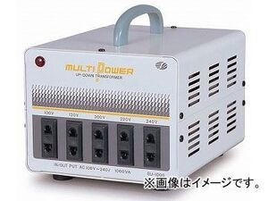 日動工業/NICHIDO 海外用トランス 100～240V【入力電圧AC-100～240V】 1KVA SU-1000