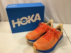 ホカ HOKA 【並品】CLIFTON 9 WIDE ランニングシューズ １１３２２１０