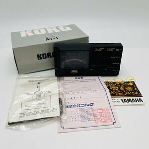 管192/KORG AUTO TUNER AT-1 コルグ チューナー 通電OK